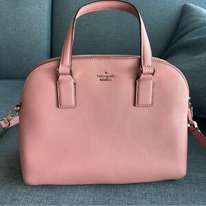 Kate Spade Cameron Street Lottie Safiano Leather Crossbody Bag Medium in Pink
